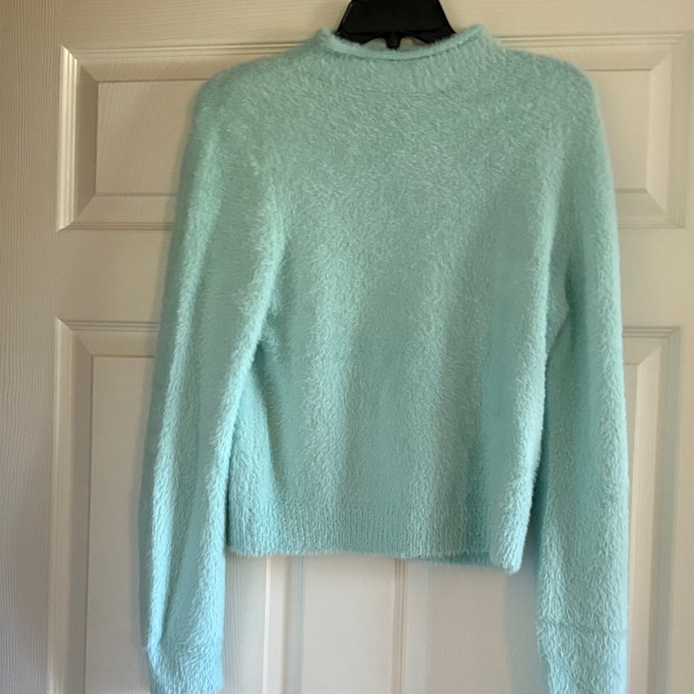 Universal Thread Soft Aqua Turtleneck Sweater